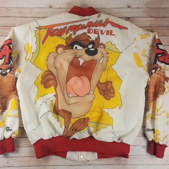 VTG 1990 Taz Fanimation Jacket - Picture 1 of 5